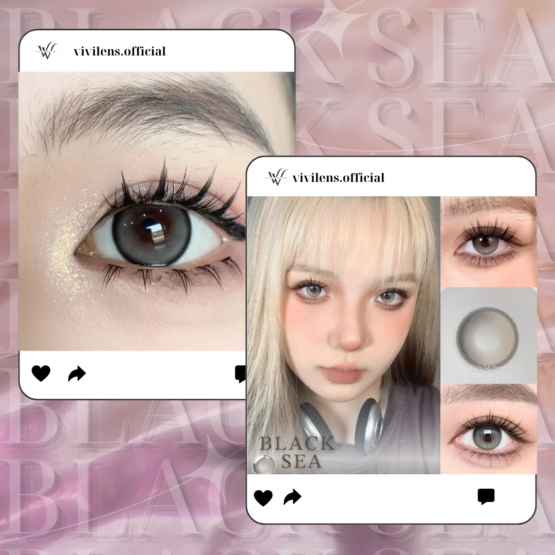 Lens Black Sea màu đen — ảnh sản phẩm VIVILENS
