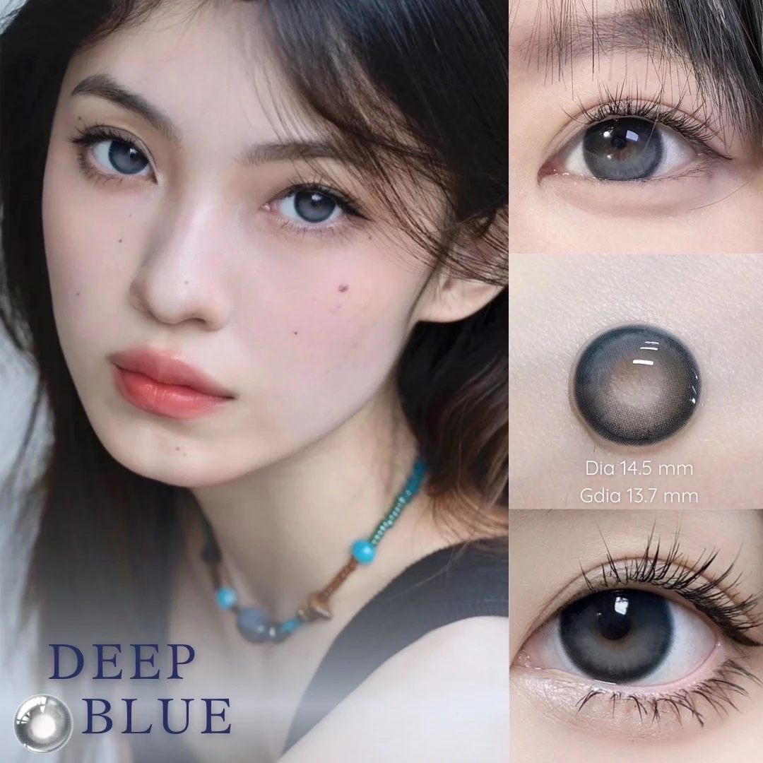 Lens Deep Blue màu xanh dương — ảnh sản phẩm VIVILENS