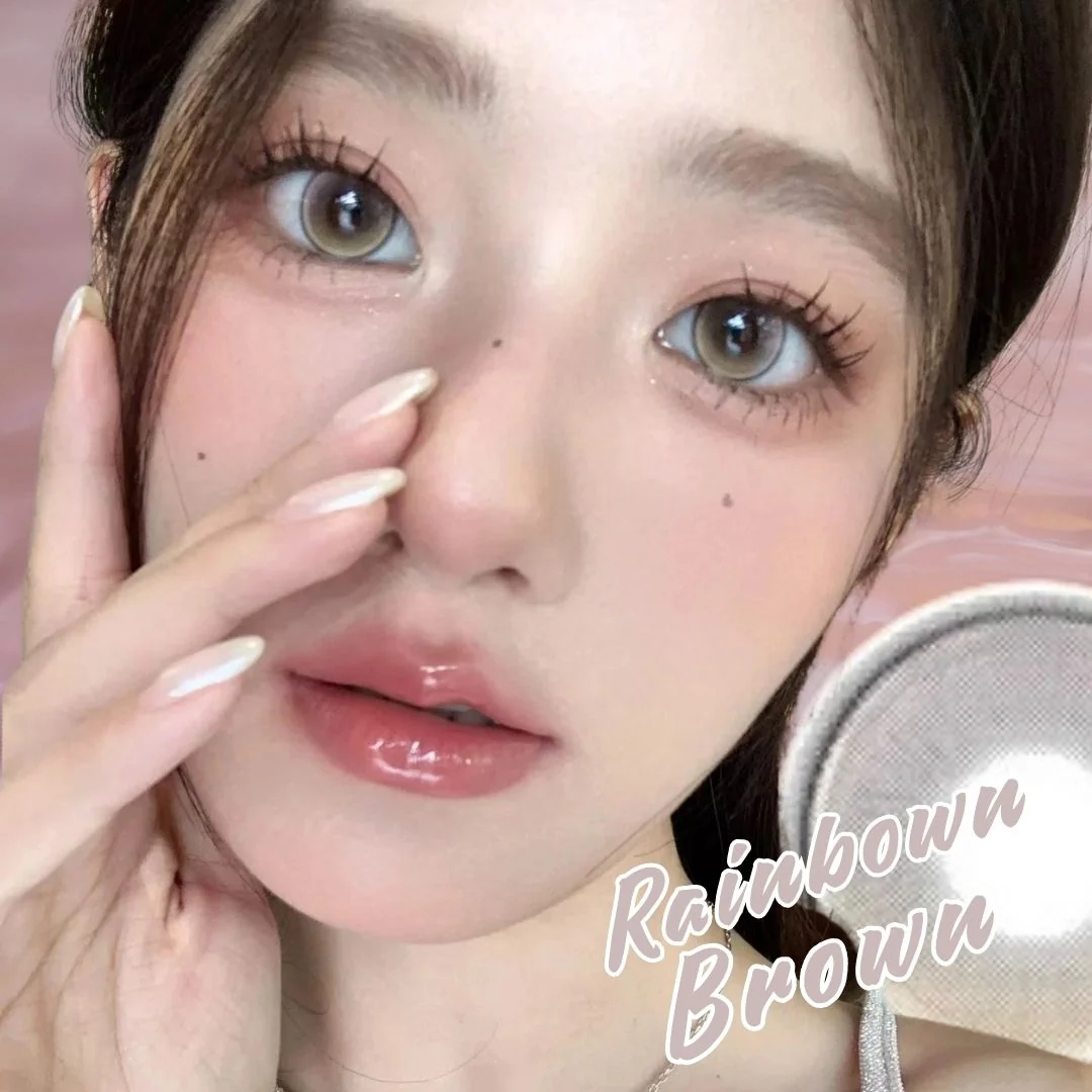 Lens Rainbown Brown màu nâu — ảnh sản phẩm VIVILENS