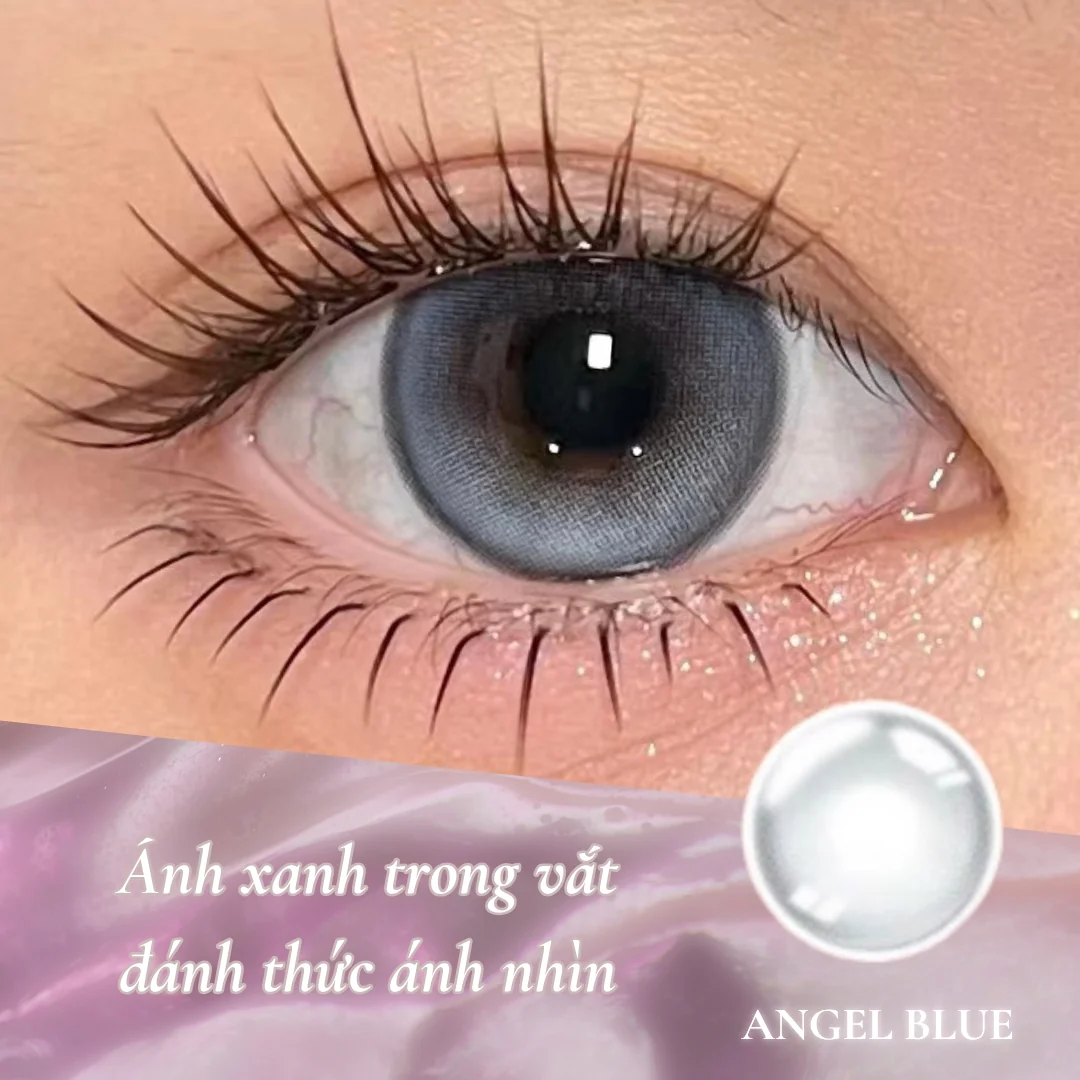 Lens Angel Blue màu xanh dương — ảnh sản phẩm VIVILENS
