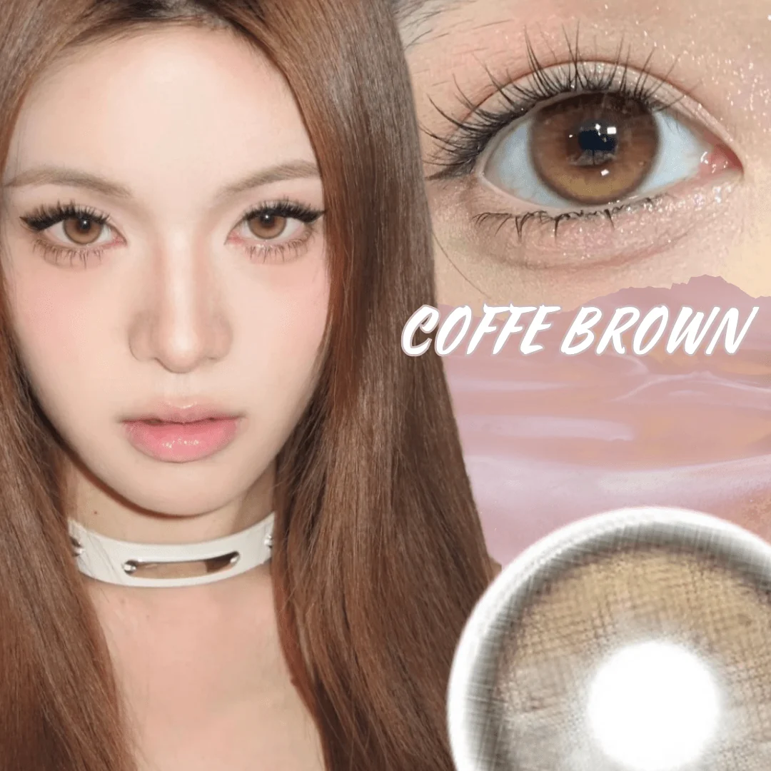 Lens Coffee Brown màu nâu — ảnh sản phẩm VIVILENS